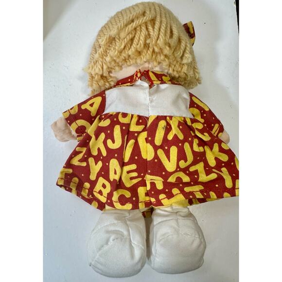 Vintage Campbell Kids Plush Doll Set of 4; Chef Alphabet Soup  Beanbag 2001 - Picture 5 of 9